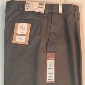 NWT Haggar pleated slacks